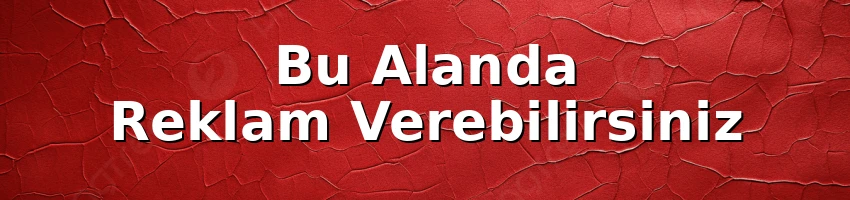 BU ALANDA REKLAM VEREBİLİRSİNİZ